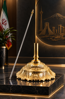 پایه پرچم خورشیدی شرکتی